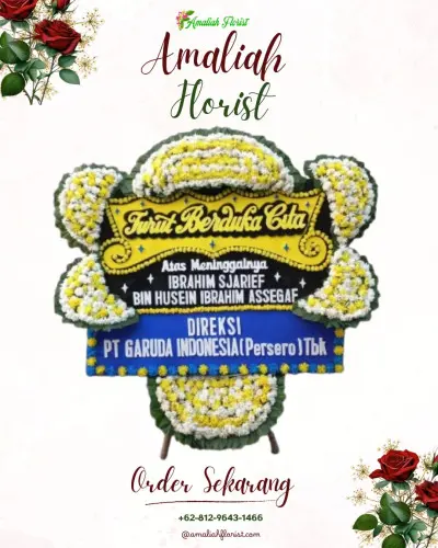 Papan Bunga Duka di Cabean